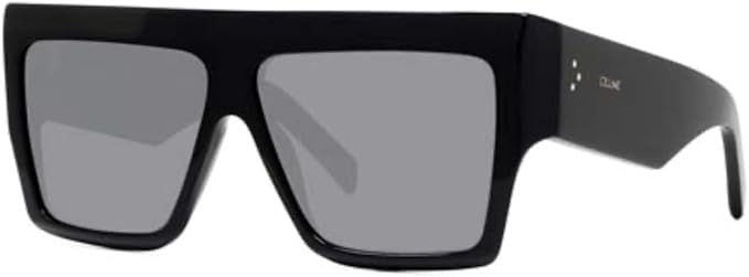 Celine Sunglasses Black Frame, Grey-Black Lenses, 60MM