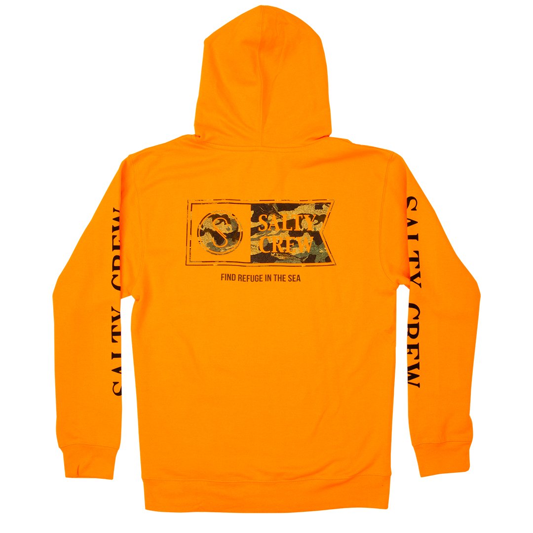 Salty Crew Alpha Decoy Orange Hoodie