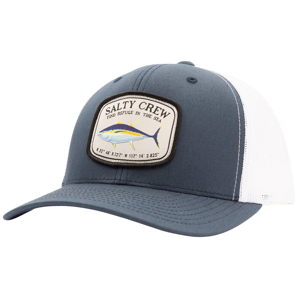 Salty Crew Pacific Retro Navy/White Trucker