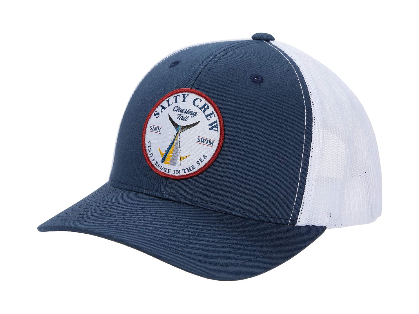 Salty Crew Bottom Dweller Navy/White Retro Trucker