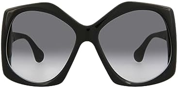 Gucci Square/Rectangle Sunglasses Black Black Grey Luxury Eyewear Made In Italy Injection Frame Designer Fashion for Everyday Luxury