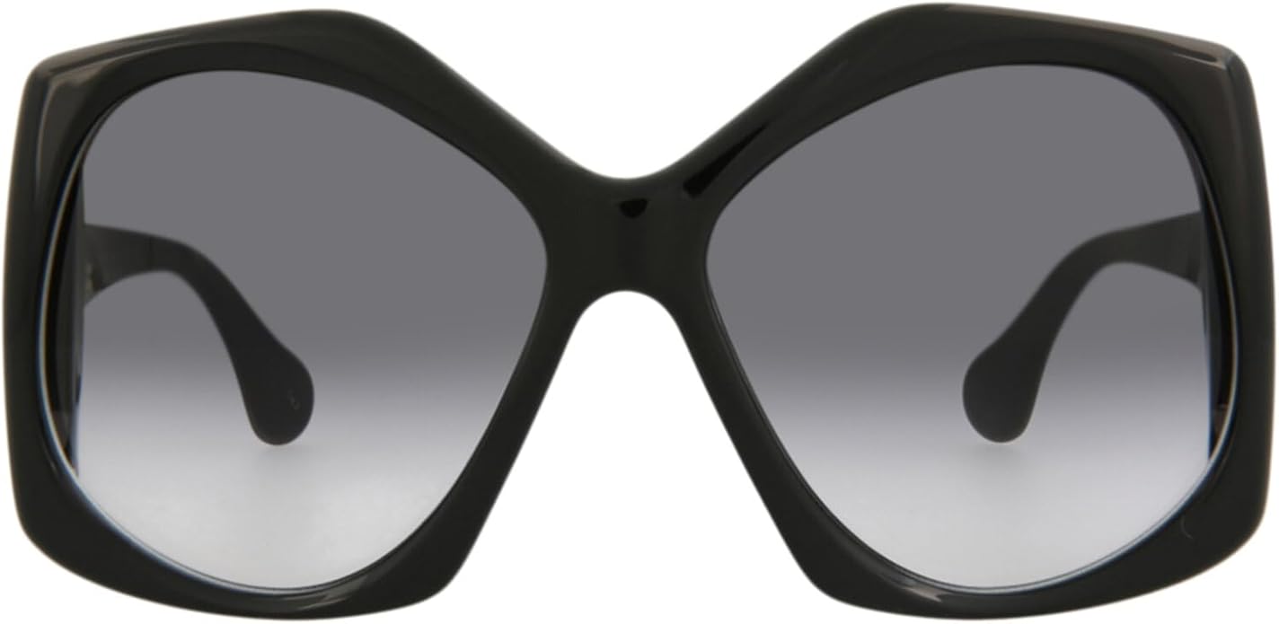 Gucci Square/Rectangle Sunglasses Black Black Grey Luxury Eyewear Made In Italy Injection Frame Designer Fashion for Everyday Luxury