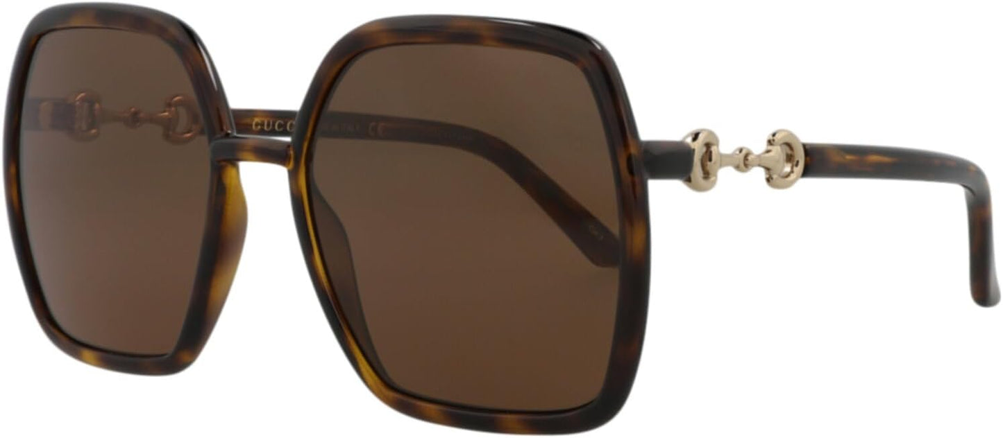 Gucci Square-Frame Injection Sunglasses