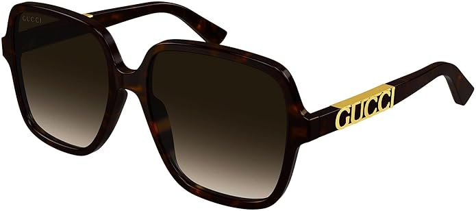 Gucci GG1189S 003 Havana/Brown Square Women's Sunglasses