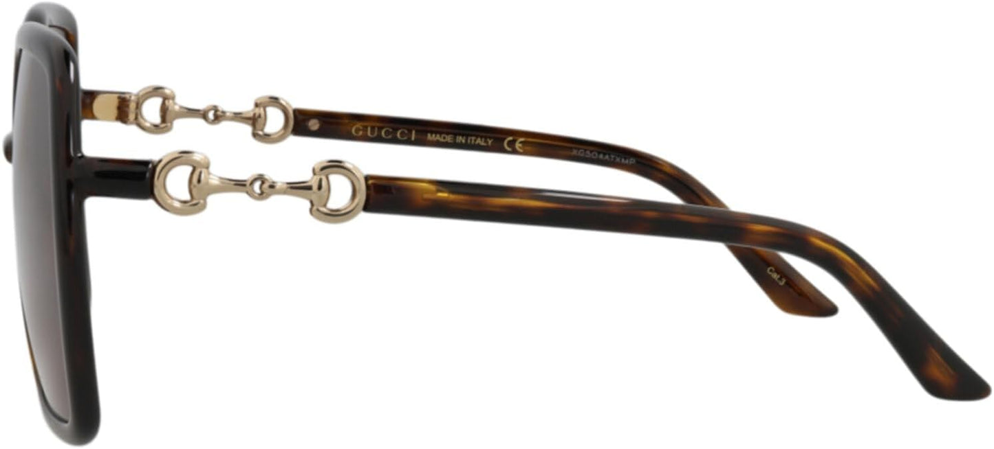Gucci Square-Frame Injection Sunglasses