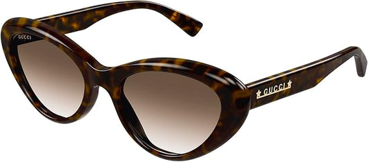Gucci GG1170S 002 Havana/Brown Cat-eye Women's Sunglasses