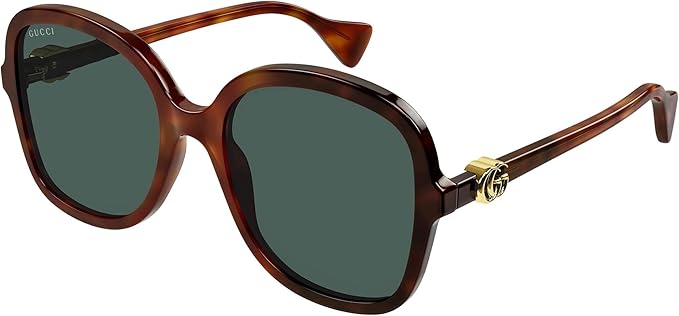 Gucci GG1178S Havana/Green 56/20/145 women Sunglasses
