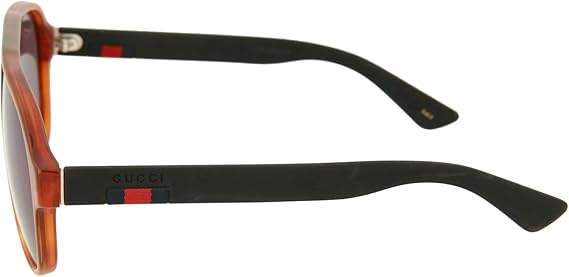 Gucci Men GG0009S 59 Tortoise/Blue Sunglasses 59mm